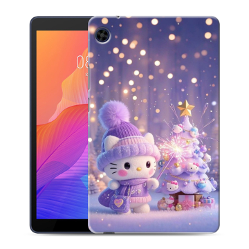 Силиконовый чехол на Huawei MatePad T8 с принтом Новый год