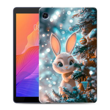 Силиконовый чехол на Huawei MatePad T8 с принтом Новый год