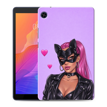 Силиконовый чехол на Huawei MatePad T8 с принтом женский