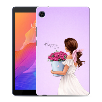 Силиконовый чехол на Huawei MatePad T8 с принтом женский Силиконовый чехол на Huawei MatePad T8 с принтом женский