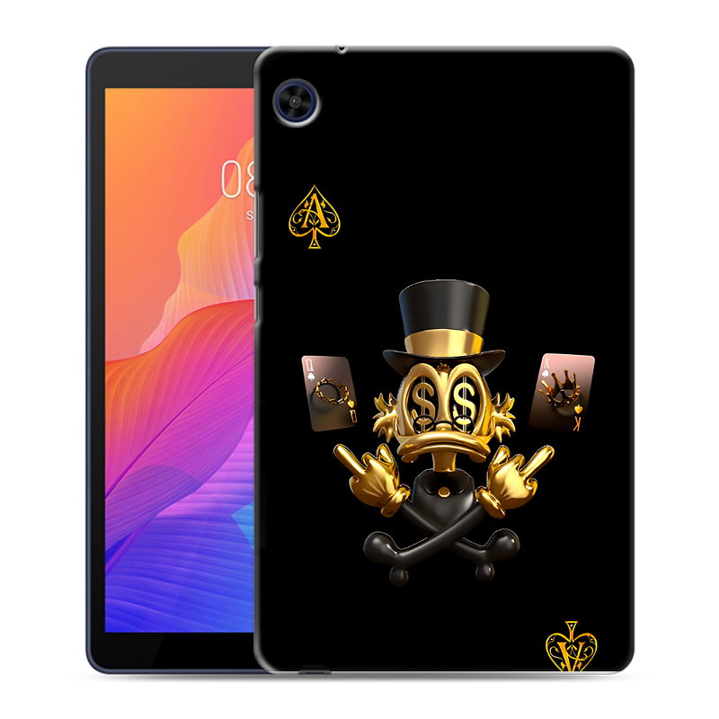 Силиконовый чехол на Huawei MatePad T8 с принтом Золотой скрудж макдак Силиконовый чехол на Huawei MatePad T8 с принтом Золотой скрудж макдак