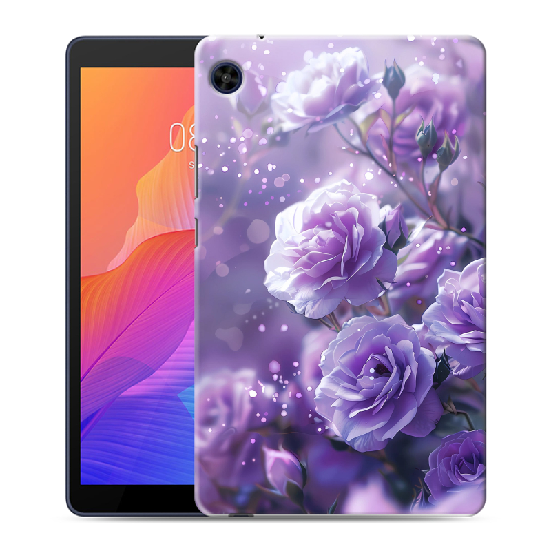 Силиконовый чехол на Huawei MatePad T8 с принтом Розы цветы Силиконовый чехол на Huawei MatePad T8 с принтом Розы цветы