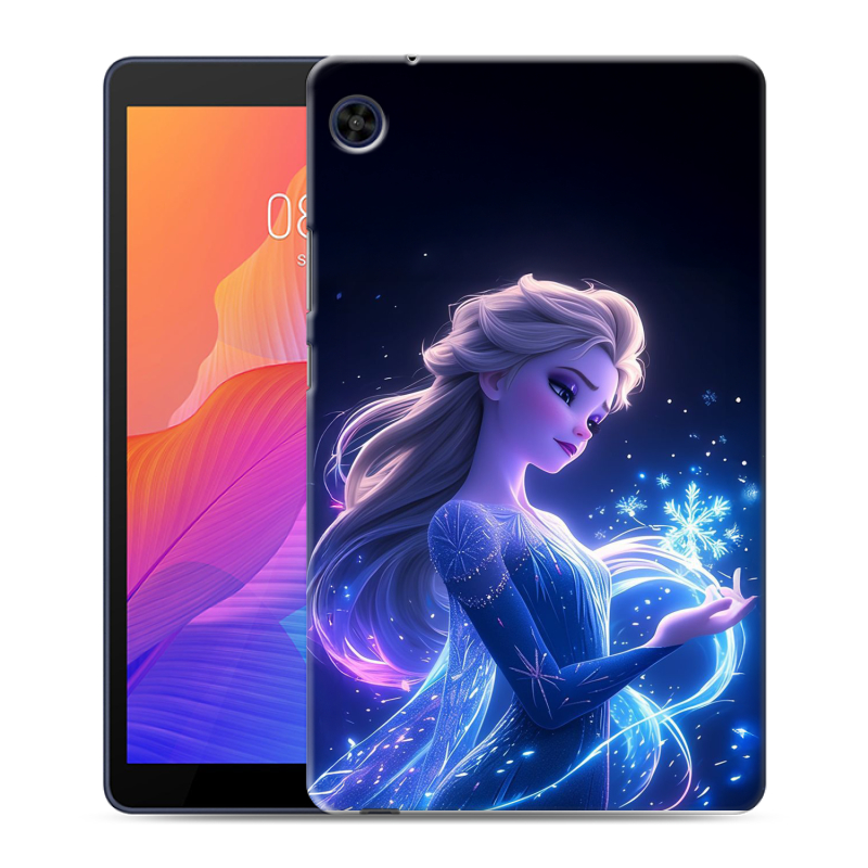 Силиконовый чехол на планшета Huawei MatePad T8 с принтом Холодное сердце Frozen Силиконовый чехол на планшета Huawei MatePad T8 с принтом Холодное сердце Frozen