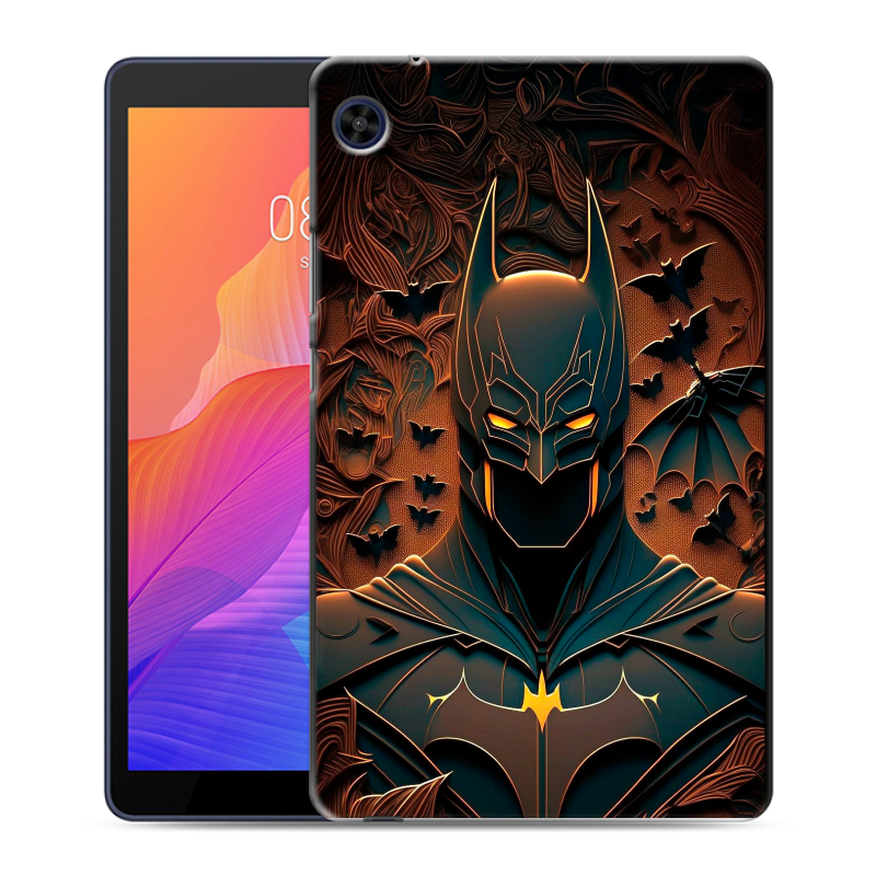 Силиконовый чехол на Huawei MatePad T8 с принтом Batman Бэтмен Силиконовый чехол на Huawei MatePad T8 с принтом Batman Бэтмен