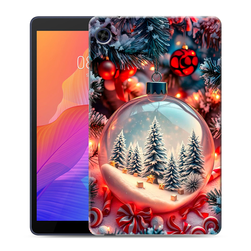 Силиконовый чехол на Huawei MatePad T8 с принтом Новый год Силиконовый чехол на Huawei MatePad T8 с принтом Новый год
