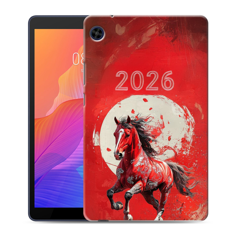 Силиконовый чехол на Huawei MatePad T8 с принтом Новый год Силиконовый чехол на Huawei MatePad T8 с принтом Новый год