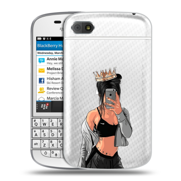 Пластиковый чехол на BlackBerry Q10 с принтом Женские принты Пластиковый чехол на BlackBerry Q10 с принтом Женские принты