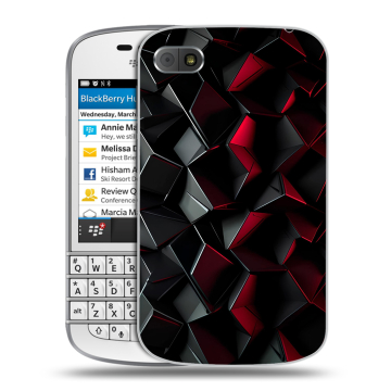 Пластиковый чехол на BlackBerry Q10 с принтом Абстракция Пластиковый чехол на BlackBerry Q10 с принтом Абстракция