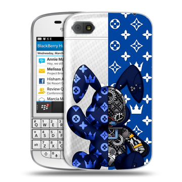 Пластиковый чехол на BlackBerry Q10 с принтом Луи робот Пластиковый чехол на BlackBerry Q10 с принтом Луи робот
