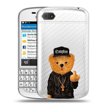 Пластиковый чехол на BlackBerry Q10 с принтом Плюшевый медведь Пластиковый чехол на BlackBerry Q10 с принтом Плюшевый медведь