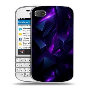 Пластиковый чехол на BlackBerry Q10 с принтом Абстракиция Пластиковый чехол на BlackBerry Q10 с принтом Абстракиция