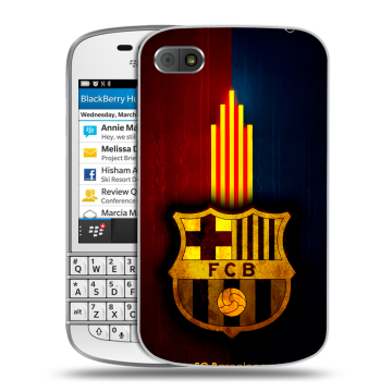 Пластиковый чехол на BlackBerry Q10 с принтом Барселона Barcelona Пластиковый чехол на BlackBerry Q10 с принтом Барселона Barcelona