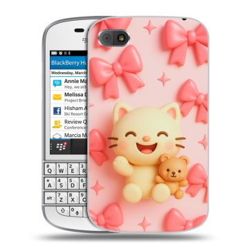 Пластиковый чехол на BlackBerry Q10 с принтом для девочек Пластиковый чехол на BlackBerry Q10 с принтом для девочек