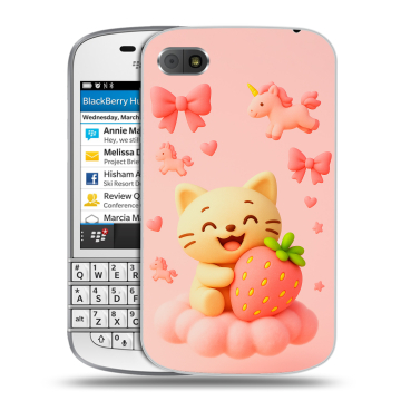 Пластиковый чехол на BlackBerry Q10 с принтом для девочек Пластиковый чехол на BlackBerry Q10 с принтом для девочек
