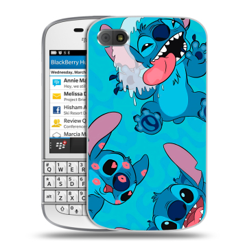 Пластиковый чехол на BlackBerry Q10 с принтом Лило и Стич Пластиковый чехол на BlackBerry Q10 с принтом Лило и Стич