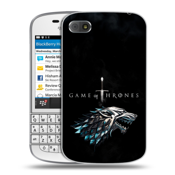 Пластиковый чехол на BlackBerry Q10 с принтом Игра Престолов Game Thrones Пластиковый чехол на BlackBerry Q10 с принтом Игра Престолов Game Thrones