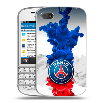 Пластиковый чехол на BlackBerry Q10 с принтом PSG ПСЖ