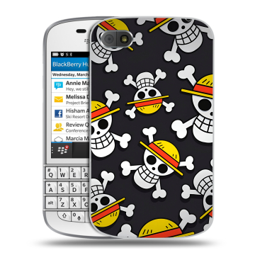 Пластиковый чехол на BlackBerry Q10 с принтом One Piece Ван Пис