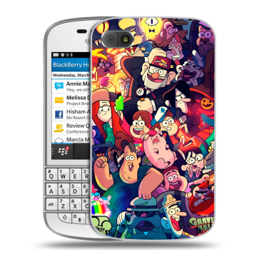 Пластиковый чехол на BlackBerry Q10 с принтом Gravity Falls Гравити Фолз Пластиковый чехол на BlackBerry Q10 с принтом Gravity Falls Гравити Фолз