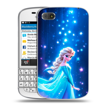 Пластиковый чехол на BlackBerry Q10 с принтом Холодное сердце Frozen Пластиковый чехол на BlackBerry Q10 с принтом Холодное сердце Frozen