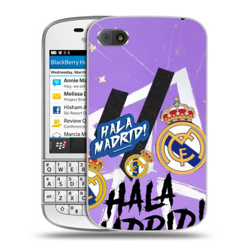 Пластиковый чехол на BlackBerry Q10 с принтом Real Madrid Реал Мадрид Пластиковый чехол на BlackBerry Q10 с принтом Real Madrid Реал Мадрид