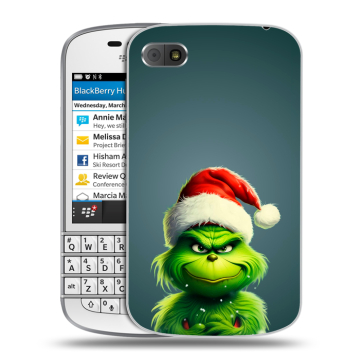 Пластиковый чехол на BlackBerry Q10 с принтом Новый год Пластиковый чехол на BlackBerry Q10 с принтом Новый год