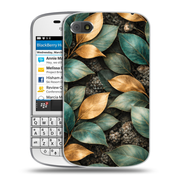 Пластиковый чехол на BlackBerry Q10 с принтом женский Пластиковый чехол на BlackBerry Q10 с принтом женский