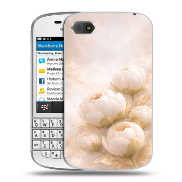 Пластиковый чехол на BlackBerry Q10 с принтом женский Пластиковый чехол на BlackBerry Q10 с принтом женский
