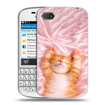 Пластиковый чехол на BlackBerry Q10 с принтом женский Пластиковый чехол на BlackBerry Q10 с принтом женский