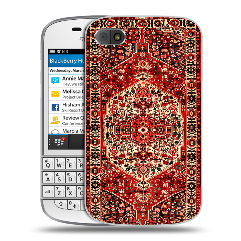 Пластиковый чехол на BlackBerry Q10 с принтом Ковер Пластиковый чехол на BlackBerry Q10 с принтом Ковер