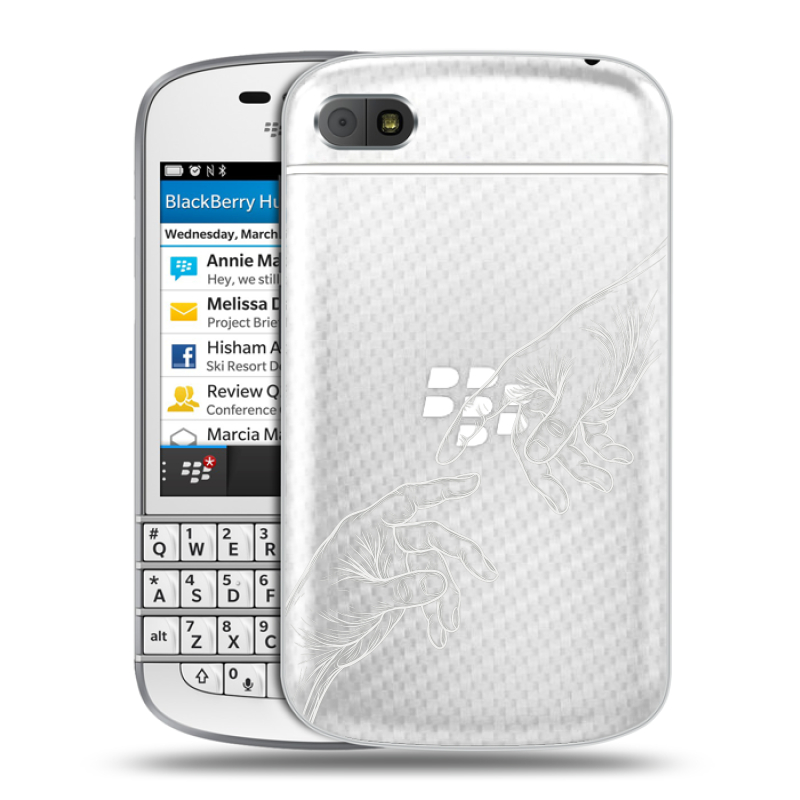 Пластиковый чехол на BlackBerry Q10 с принтом Сотворение мира Пластиковый чехол на BlackBerry Q10 с принтом Сотворение мира