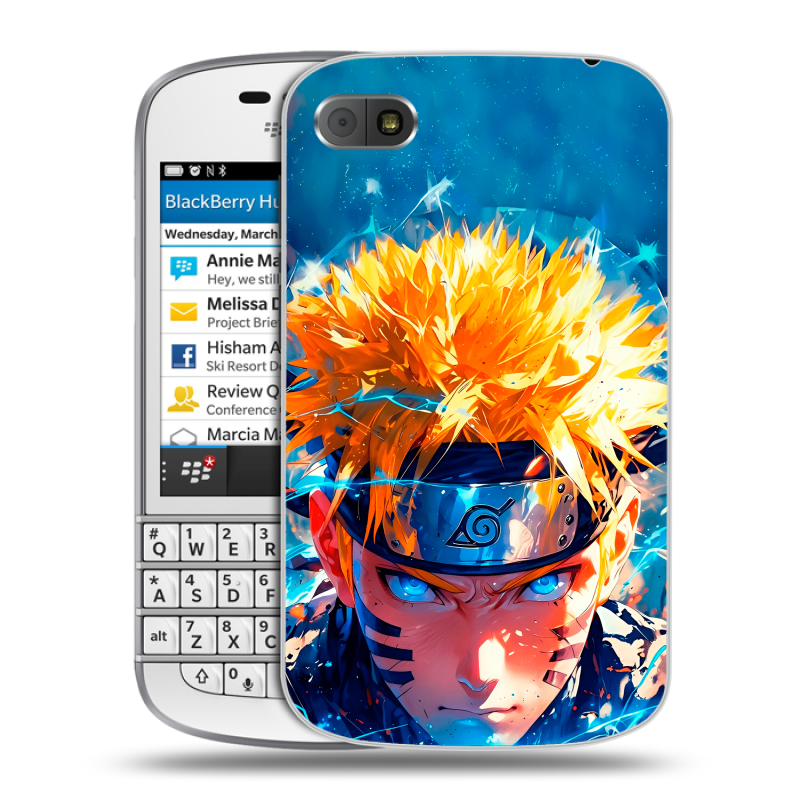 Пластиковый чехол на BlackBerry Q10 с принтом Аниме Наруто Naruto Пластиковый чехол на BlackBerry Q10 с принтом Аниме Наруто Naruto