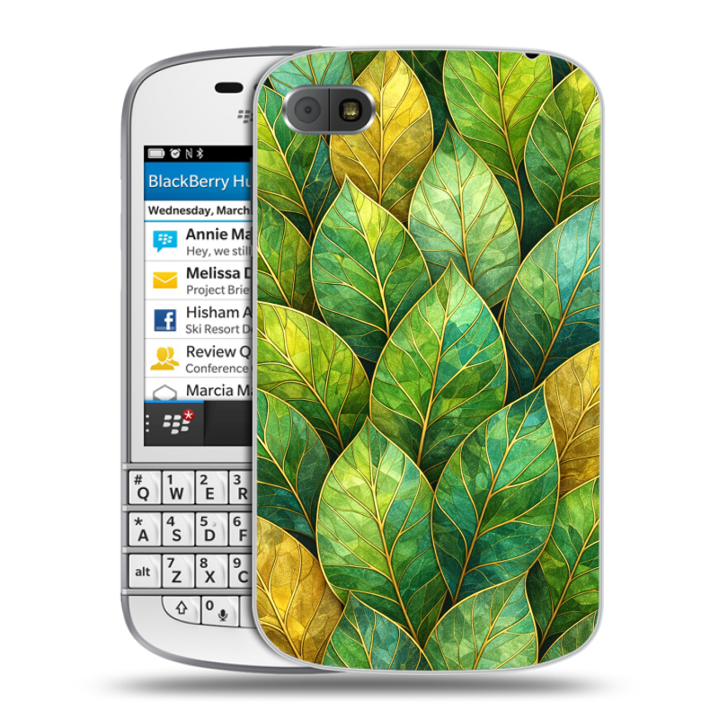 Пластиковый чехол на BlackBerry Q10 с принтом женский Пластиковый чехол на BlackBerry Q10 с принтом женский