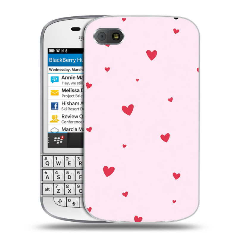 Пластиковый чехол на BlackBerry Q10 с принтом для девочек Пластиковый чехол на BlackBerry Q10 с принтом для девочек