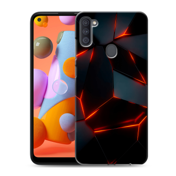 Силиконовый чехол на Samsung Galaxy A11 с принтом Яркие абстракции Силиконовый чехол на Samsung Galaxy A11 с принтом Яркие абстракции
