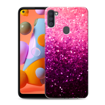 Силиконовый чехол на Samsung Galaxy A11 с принтом Блестки Силиконовый чехол на Samsung Galaxy A11 с принтом Блестки