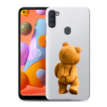 Силиконовый чехол на Samsung Galaxy A11 с принтом Медведь Силиконовый чехол на Samsung Galaxy A11 с принтом Медведь