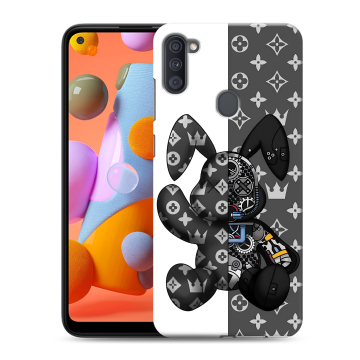 Силиконовый чехол на Samsung Galaxy A11 с принтом Луи робот Силиконовый чехол на Samsung Galaxy A11 с принтом Луи робот