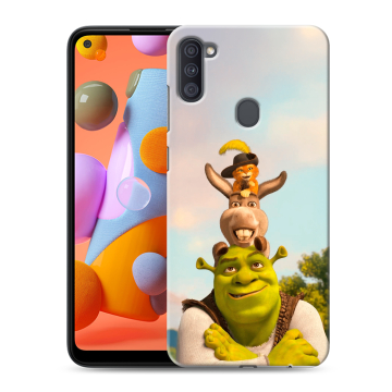 Силиконовый чехол на Samsung Galaxy A11 с принтом Шрек Shrek Силиконовый чехол на Samsung Galaxy A11 с принтом Шрек Shrek