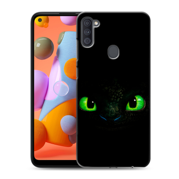 Силиконовый чехол на Samsung Galaxy A11 с принтом Как приручить дракона Силиконовый чехол на Samsung Galaxy A11 с принтом Как приручить дракона