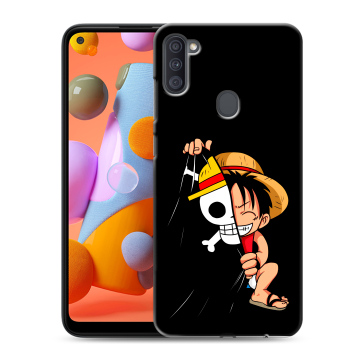Силиконовый чехол на Samsung Galaxy A11 с принтом One Piece Ван Пис Силиконовый чехол на Samsung Galaxy A11 с принтом One Piece Ван Пис