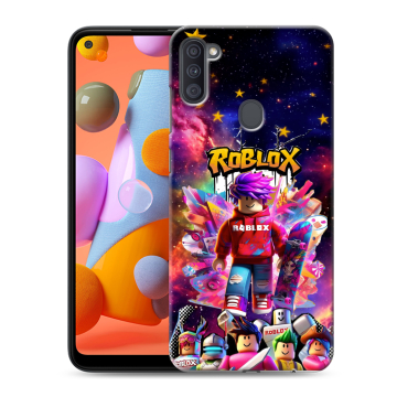 Силиконовый чехол на Samsung Galaxy A11 с принтом Roblox Роблокс Силиконовый чехол на Samsung Galaxy A11 с принтом Roblox Роблокс