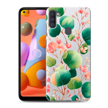 Силиконовый чехол на Samsung Galaxy A11 с принтом женский Силиконовый чехол на Samsung Galaxy A11 с принтом женский