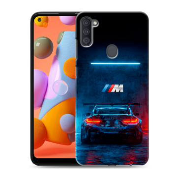 Силиконовый чехол на Samsung Galaxy A11 с принтом BMW БМВ Силиконовый чехол на Samsung Galaxy A11 с принтом BMW БМВ