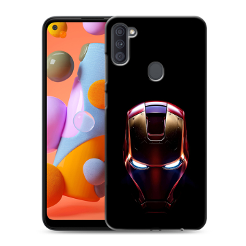Силиконовый чехол на Samsung Galaxy A11 с принтом IronMan Железный человек Силиконовый чехол на Samsung Galaxy A11 с принтом IronMan Железный человек