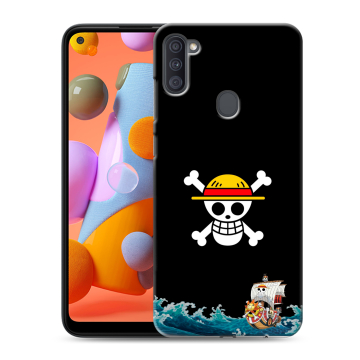 Силиконовый чехол на Samsung Galaxy A11 с принтом One Piece Ван Пис Силиконовый чехол на Samsung Galaxy A11 с принтом One Piece Ван Пис