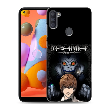 Силиконовый чехол на Samsung Galaxy A11 с принтом Death note Тетрадь смерти Силиконовый чехол на Samsung Galaxy A11 с принтом Death note Тетрадь смерти