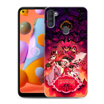 Силиконовый чехол на Samsung Galaxy A11 с принтом Hazbin Hotel Отель Хазбин Силиконовый чехол на Samsung Galaxy A11 с принтом Hazbin Hotel Отель Хазбин