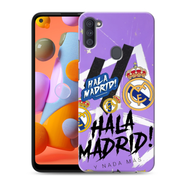 Силиконовый чехол на Samsung Galaxy A11 с принтом Real Madrid Реал Мадрид Силиконовый чехол на Samsung Galaxy A11 с принтом Real Madrid Реал Мадрид