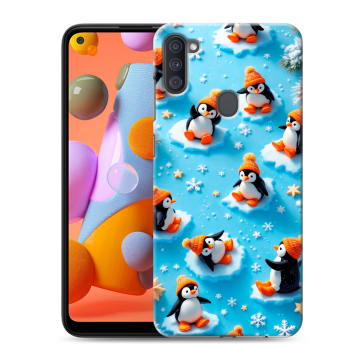 Силиконовый чехол на Samsung Galaxy A11 с принтом Новый год Силиконовый чехол на Samsung Galaxy A11 с принтом Новый год